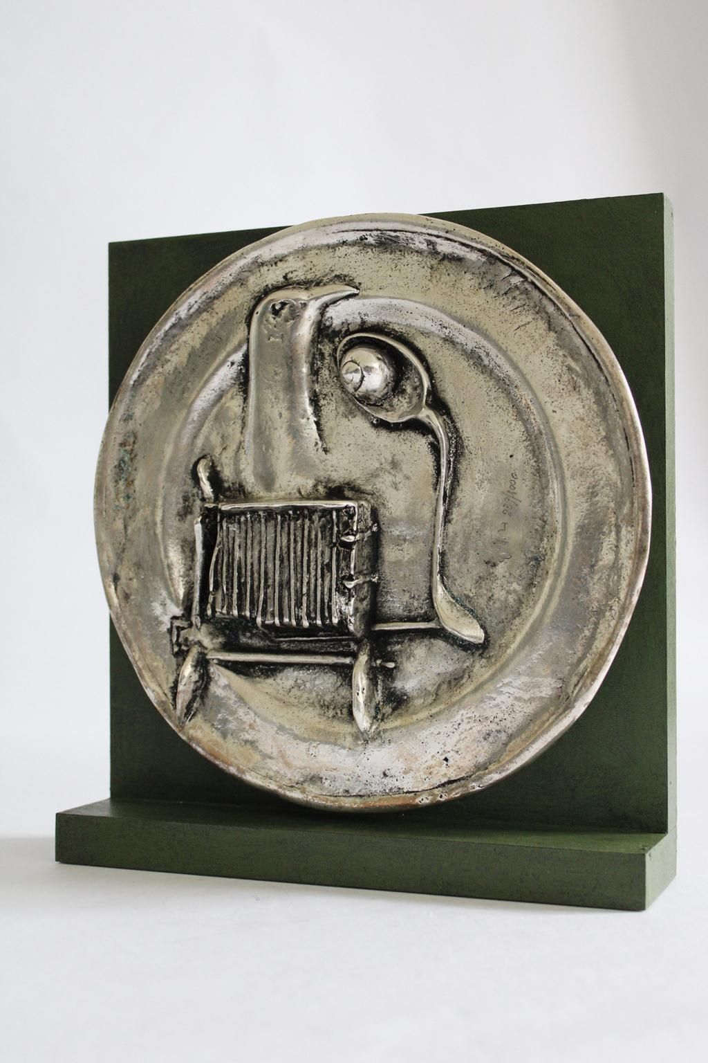 Italy 1980 Post Modern Abstract Bronze Sculpture By Novello Finotti photo vinterior