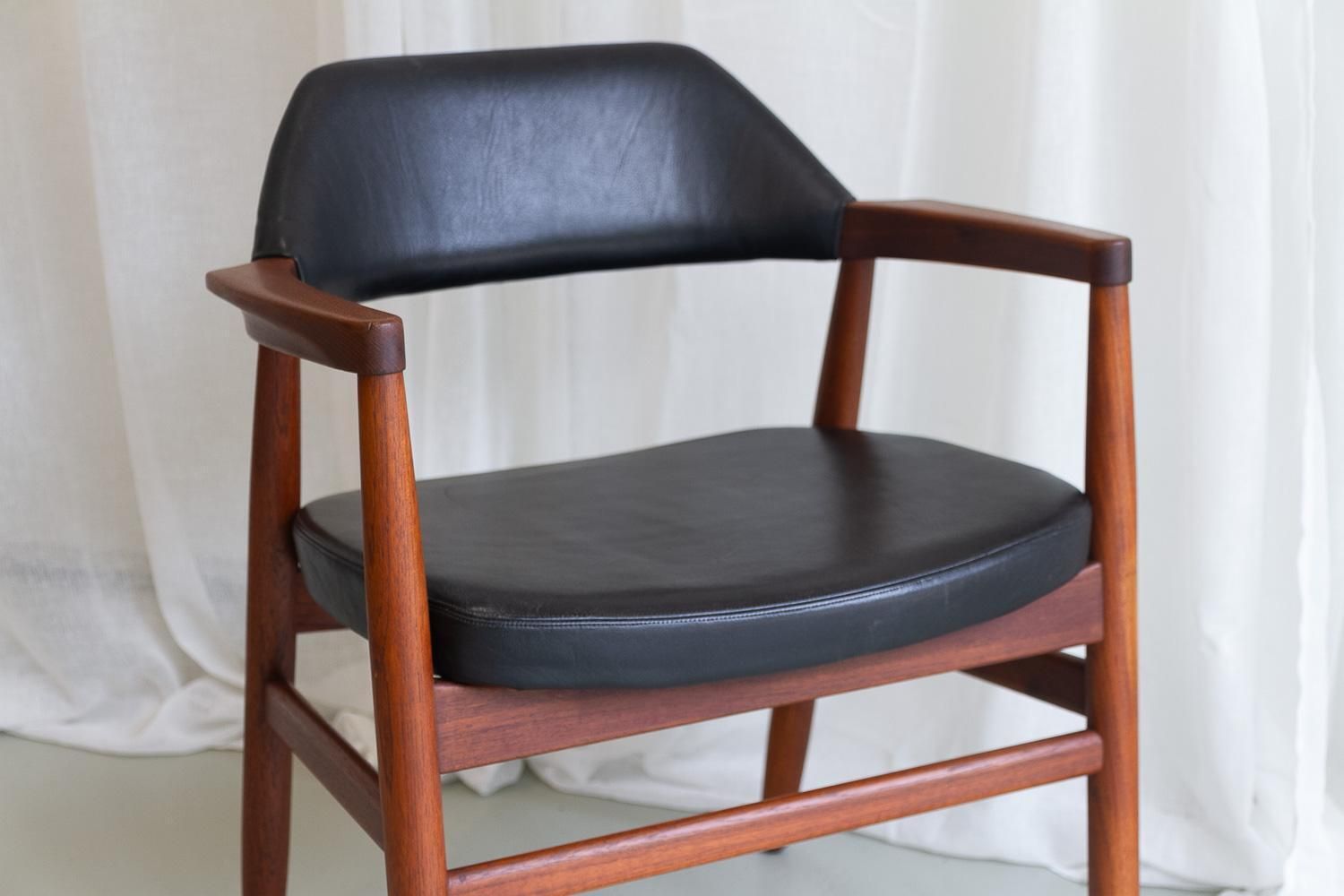 Danish Modern Teak Armchair By Tove & Edvard Kindt Larsen, 1950s. photo Furniture