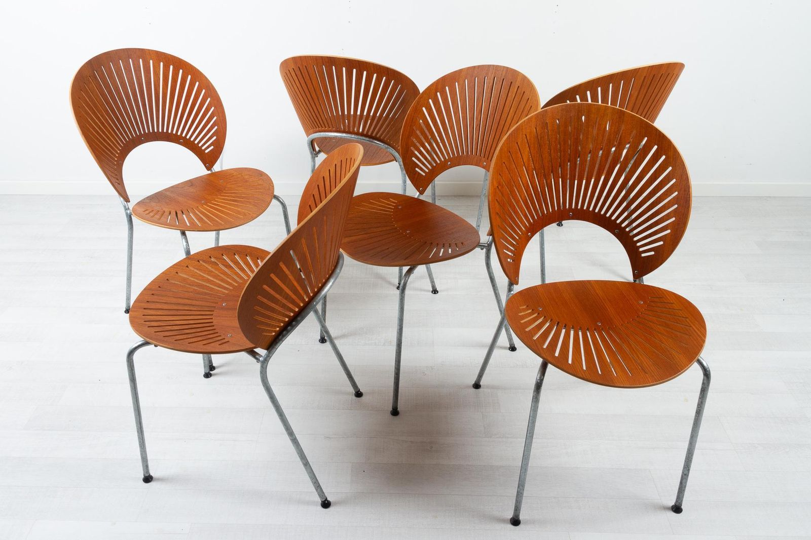 Trinidad Teak Dining Chairs By Nanna Ditzel 1990s Set Of 6 photo furniture
