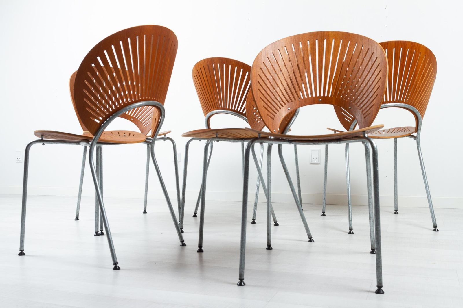 Trinidad Teak Dining Chairs By Nanna Ditzel 1990s Set Of 6 photo Furniture
