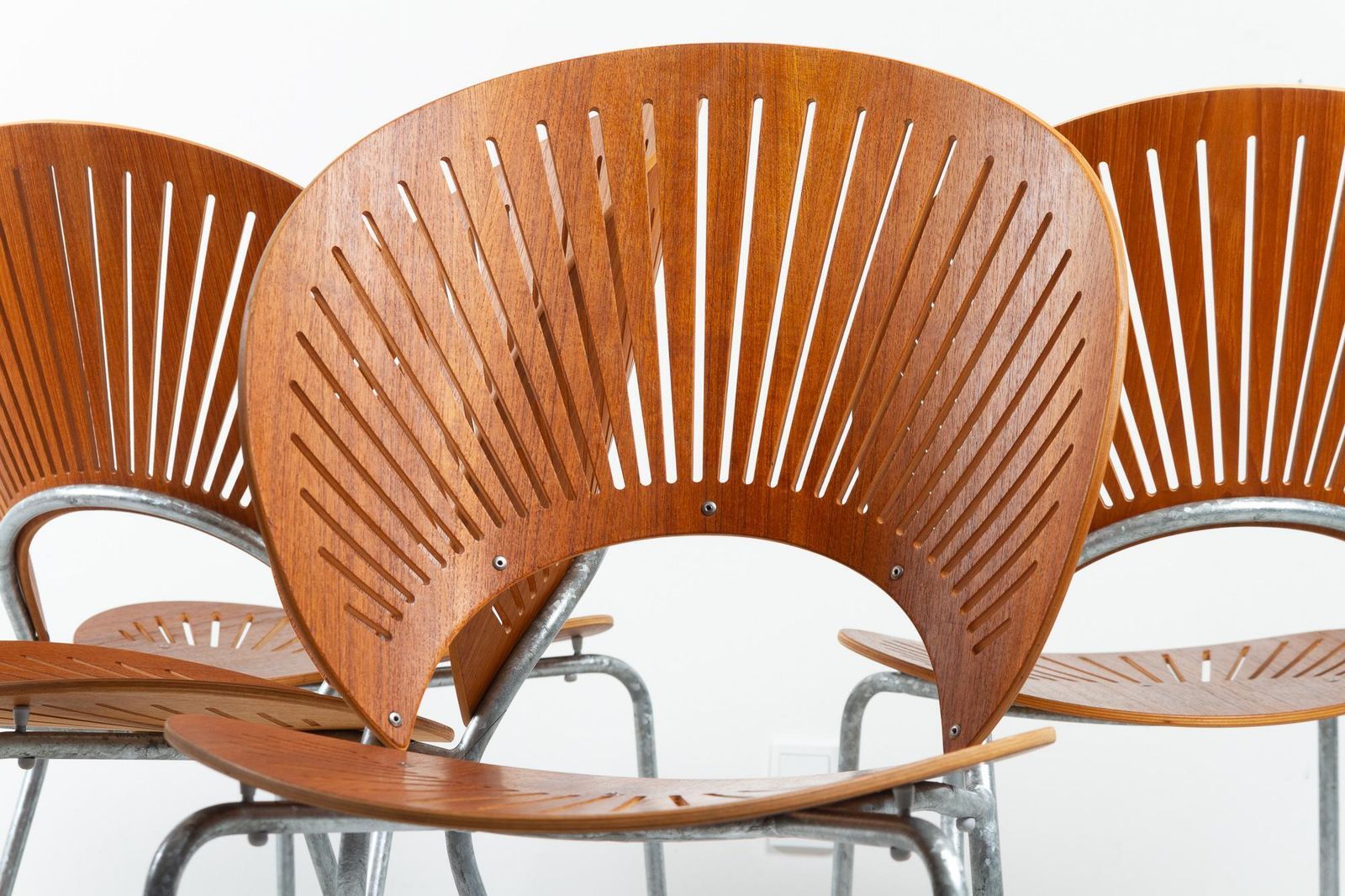 Trinidad Teak Dining Chairs By Nanna Ditzel 1990s Set Of 6 photo 3098.0