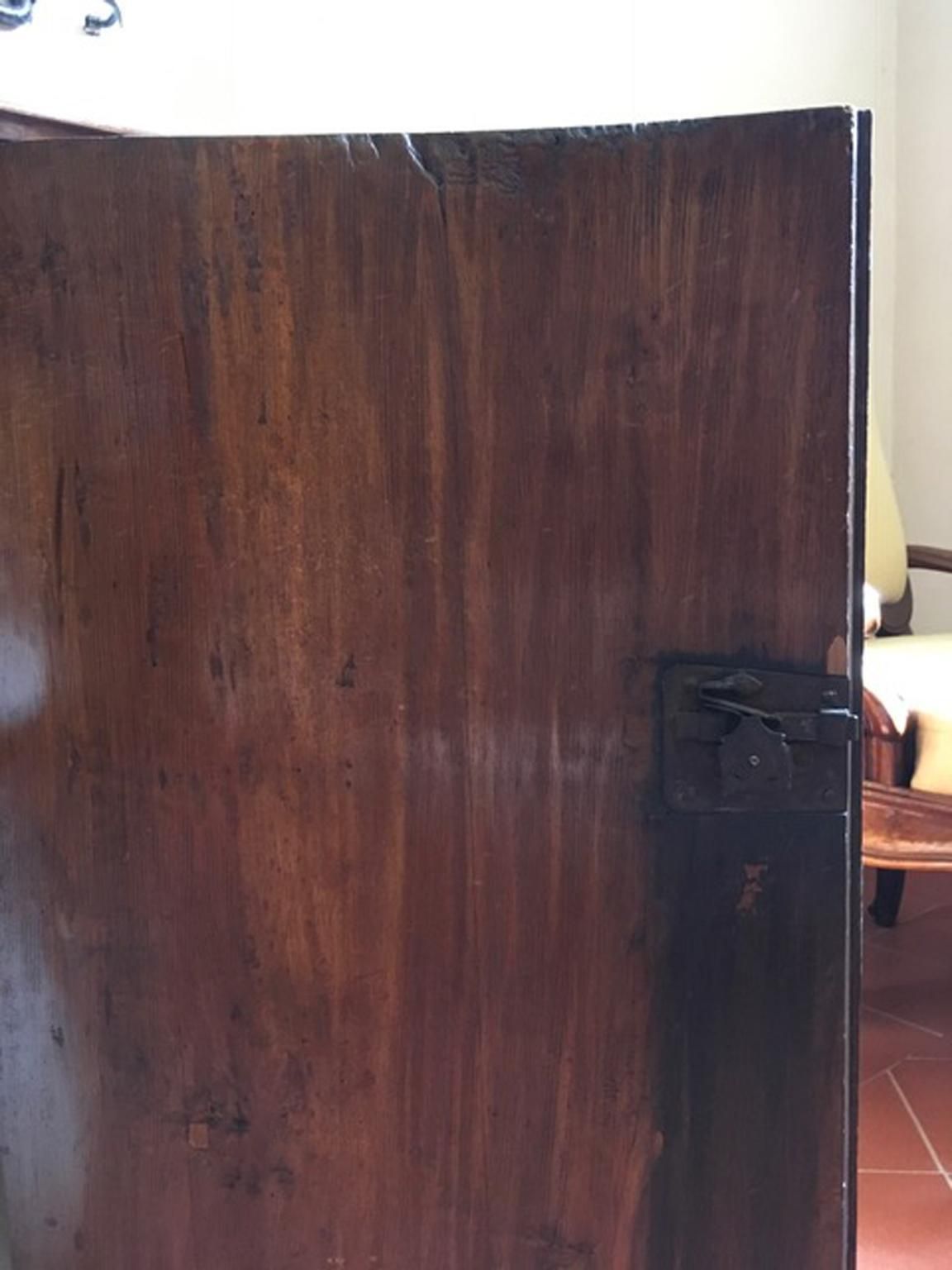 photo for sale Italy Venezia Mid  18th Century Baroque Hand Carved Walnut Sideboard