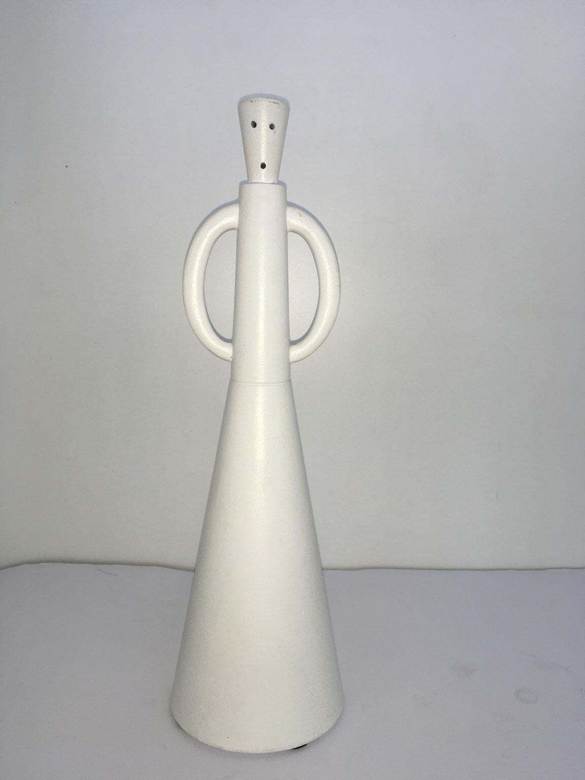 1980 Italy Post Modern Alessandro Guerriero Abstract Sculpture Portabuono Quo photo for sale