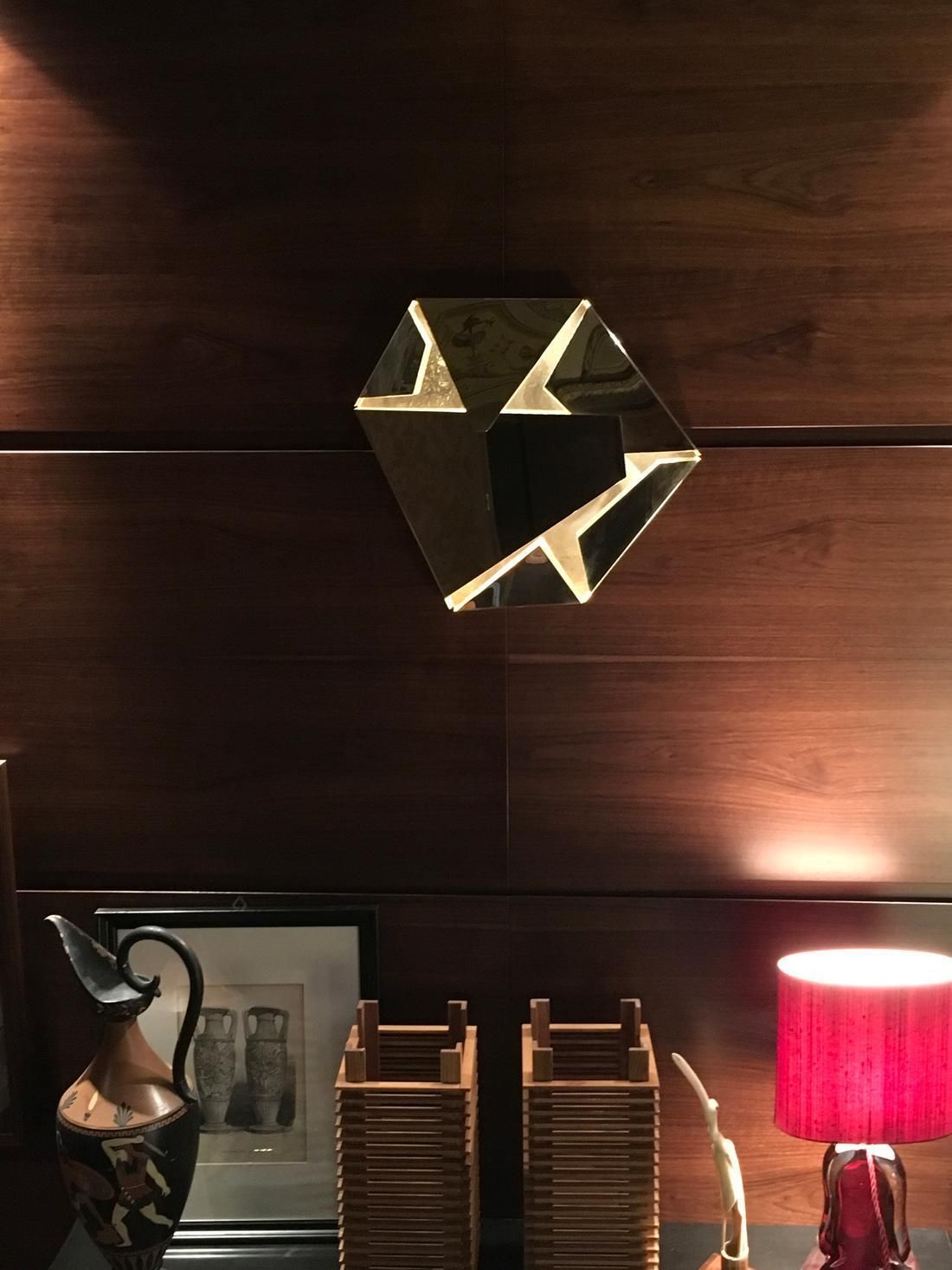 Italy Ghidini 1961 Abstract Wall Light Sculpture Designed By Campana Brothers photo Art