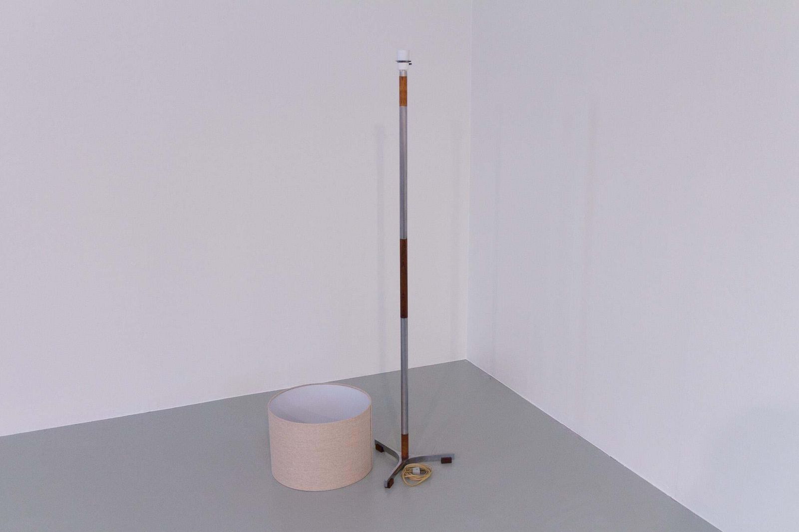 photo buy Vintage Danish Monolit Floor Lamp By Jo Hammerborg For Fog & Mørup, 1960s