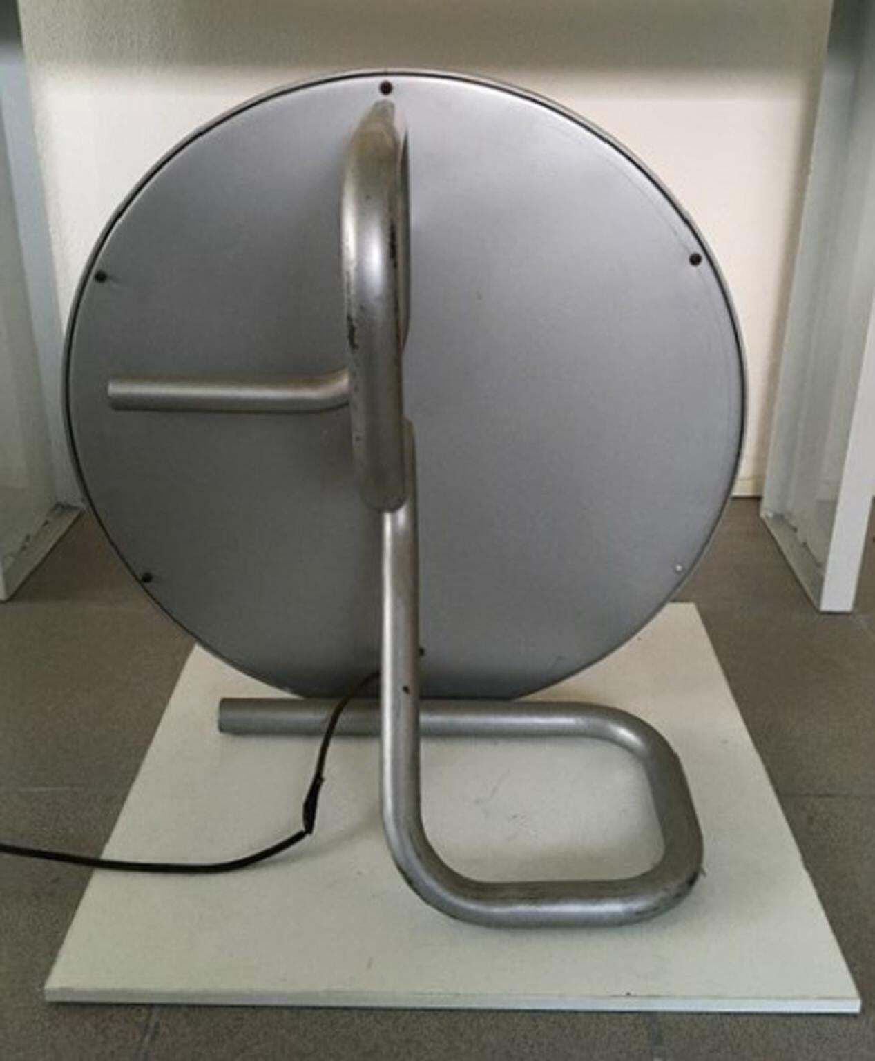 Italy 1970 Scandinavian Modern Floor Lamp Grey Iron Plexiglass By Ingo Maurer photo 2507.0