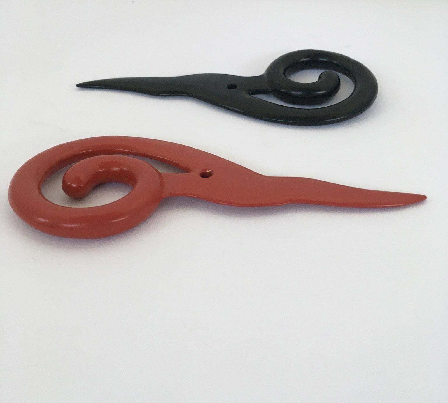 234.0 Italy 1980 Post Modern Abstract Red Laquered Bronze Sculpture Prospero Rasulo photo