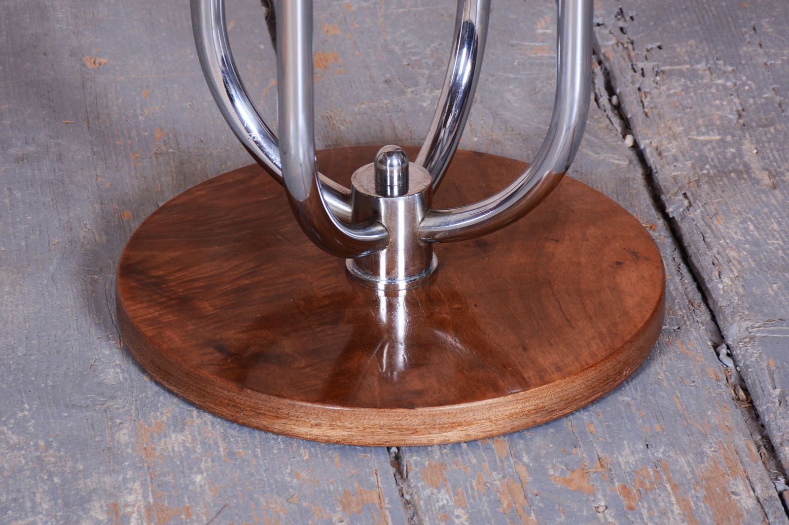 Restored Bauhaus Flower Stand, By J. Halabala For Up Závody, Czech, 1930s photo for sale