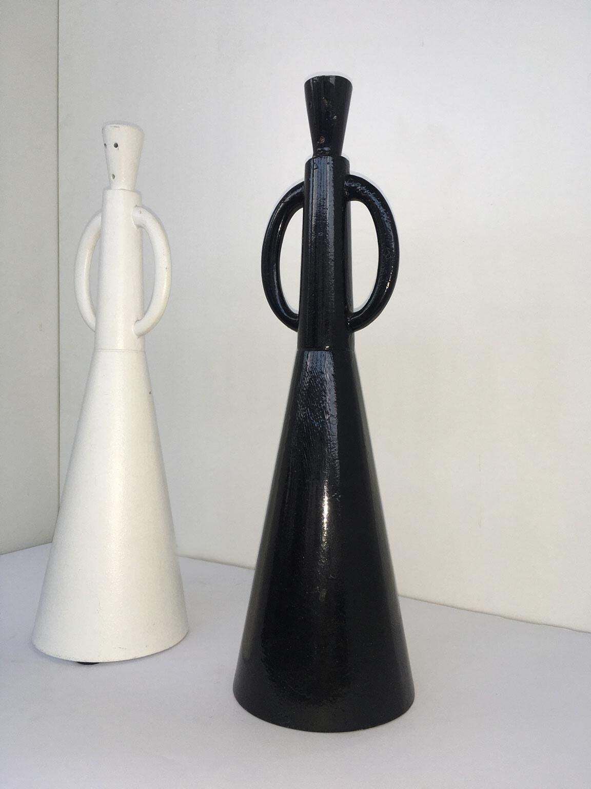 photo for sale 1980 Italy Post Modern Alessandro Guerriero Abstract Sculpture Portabuono Quo