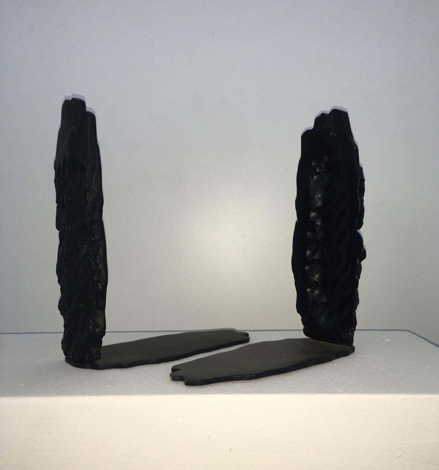 Italy 1980 Post Modern Bronze Abstract Sculpture By  Graziano Pompili photo Art