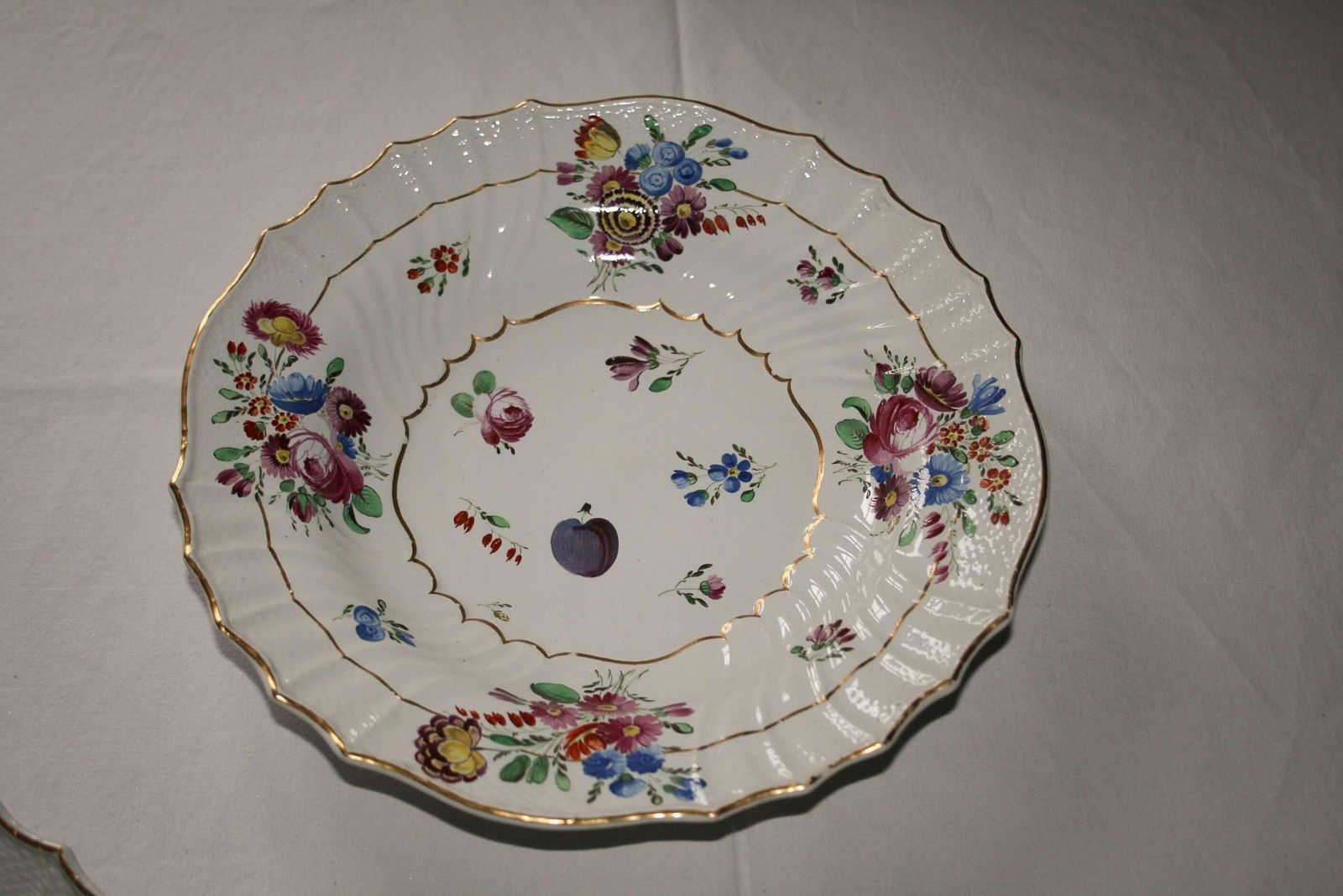 Italy Richard Ginori Mid 18th Century Porcelain Set 8 Dishes Floral Design photo 6799.0