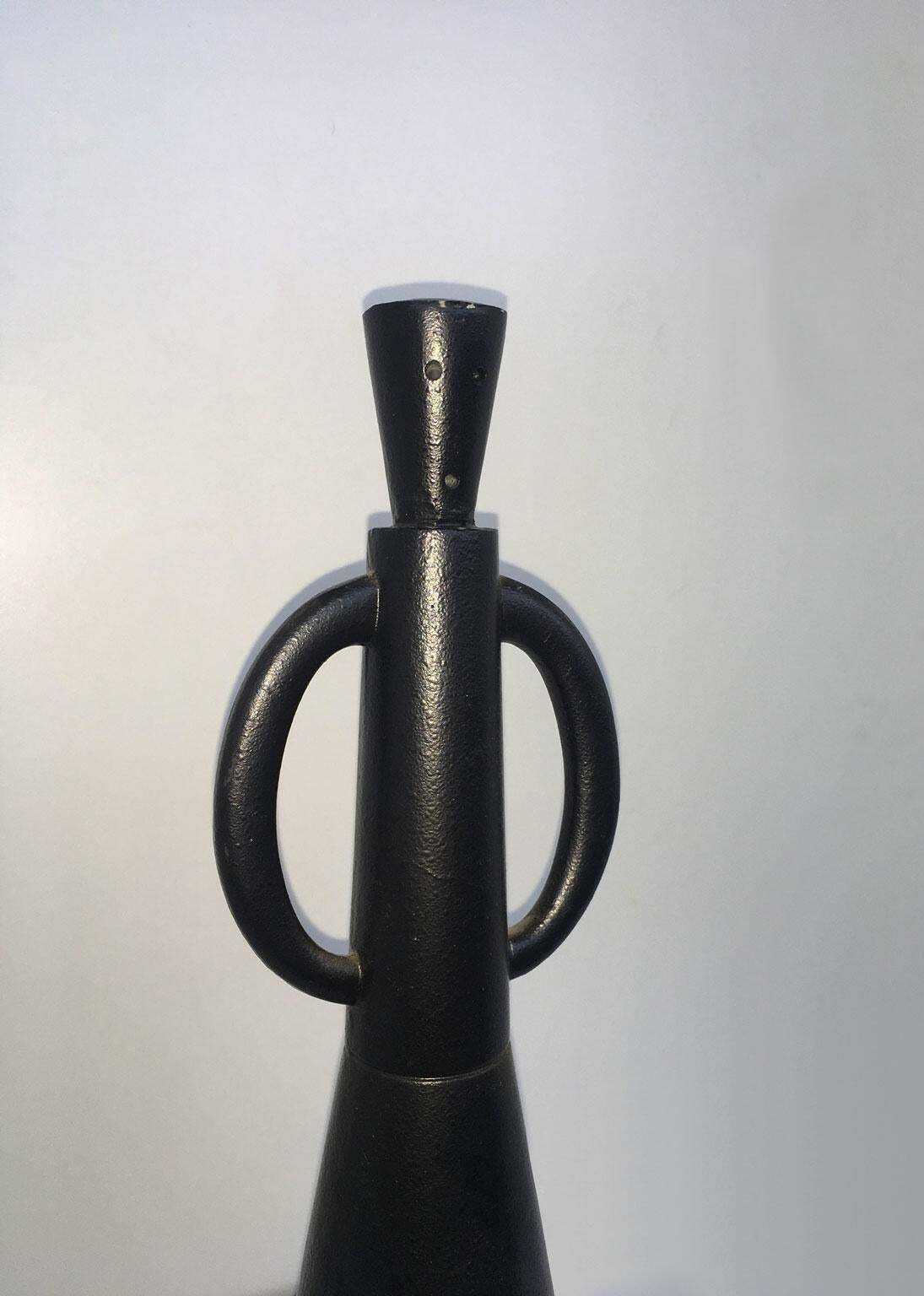 1980 Italy Post Modern Alessandro Guerriero Abstract Sculpture Portabuono Quo photo for sale