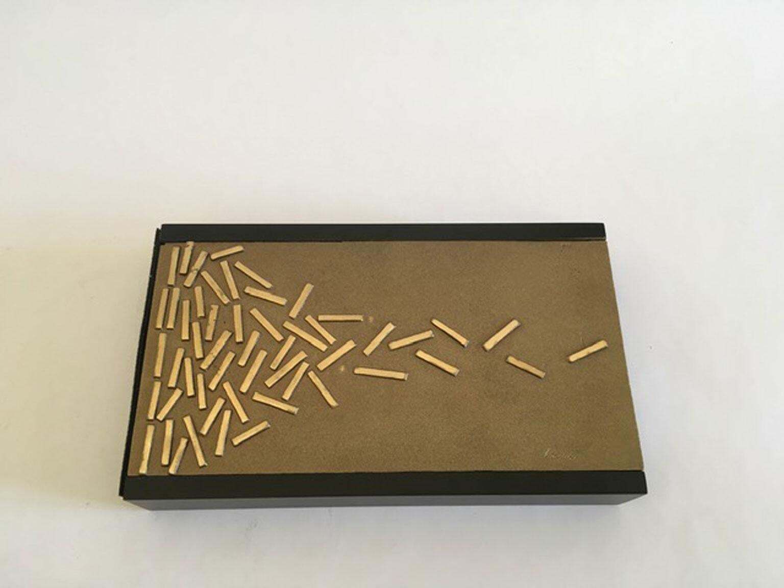 Italy 1990 Post Modern Bronze Abstract Sculpture By Beppe Bonetti photo 858.0