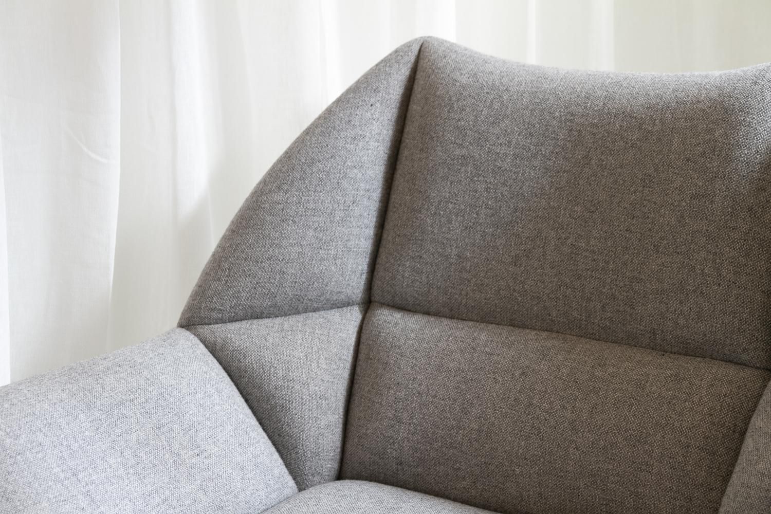 Danish Modern Easy Chair And Stool Model 12 By Kurt østervig, 2010s. photo Furniture