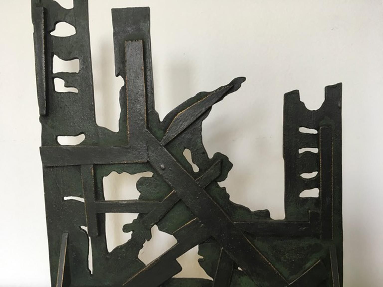 Italy 1980 Abstract Sculpture By Nevio De Luca photo for sale