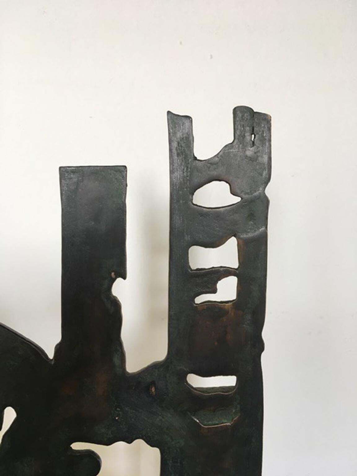 photo buy Italy 1980 Abstract Sculpture By Nevio De Luca
