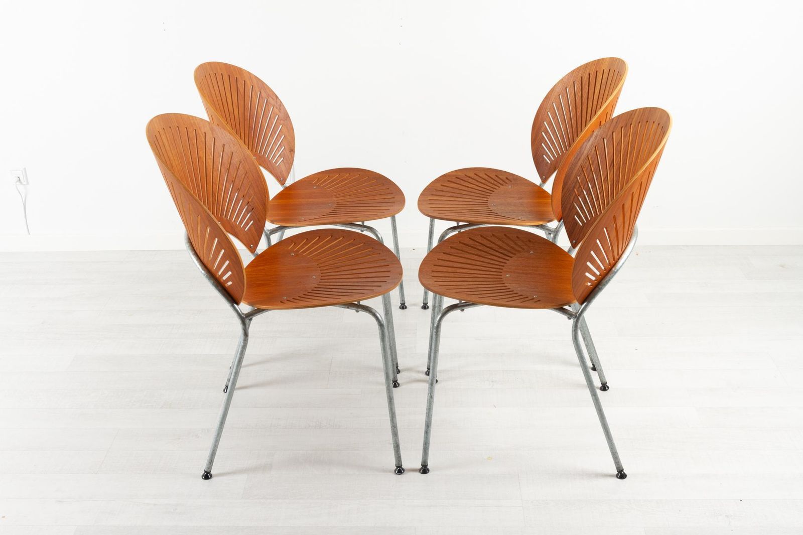 Trinidad Teak Dining Chairs By Nanna Ditzel 1990s Set Of 4 photo 2065.0