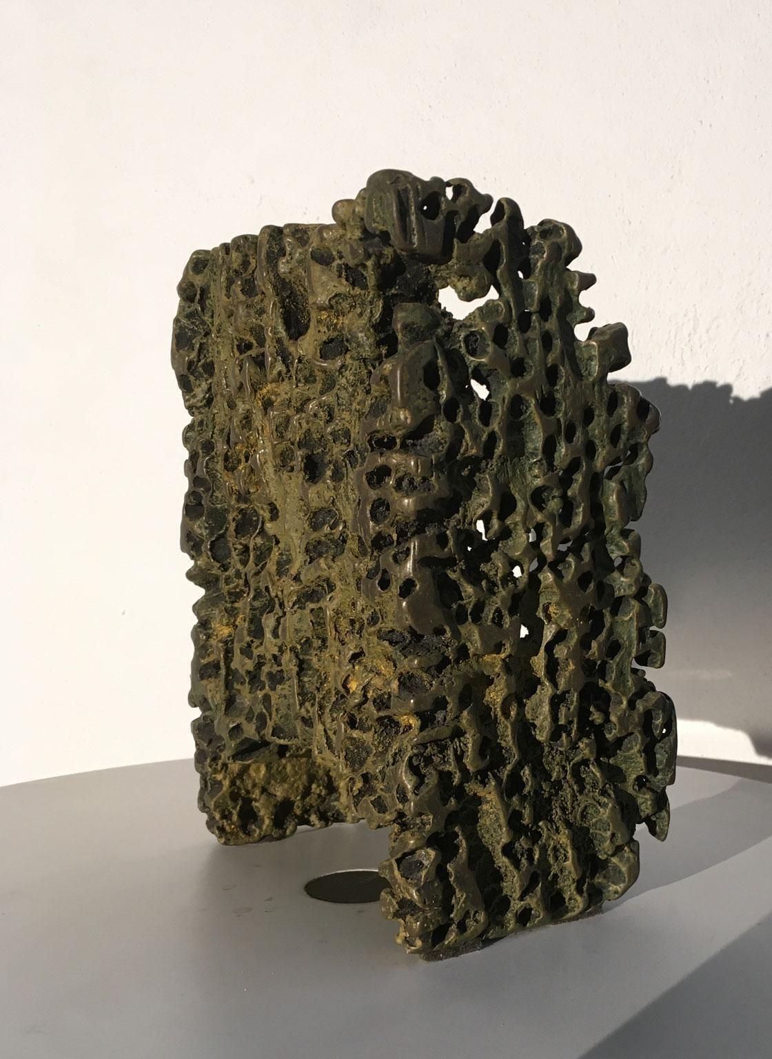 photo furniture 1985 Italy Bronze Abstract Sculpture By Urano Palma Trono Bronzo Bronze Throne