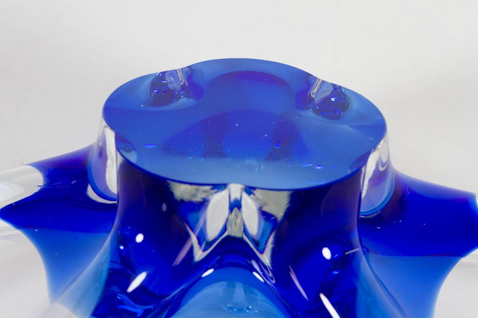 212.0 Scandinavian Modern Glass Bowl, 1950s photo