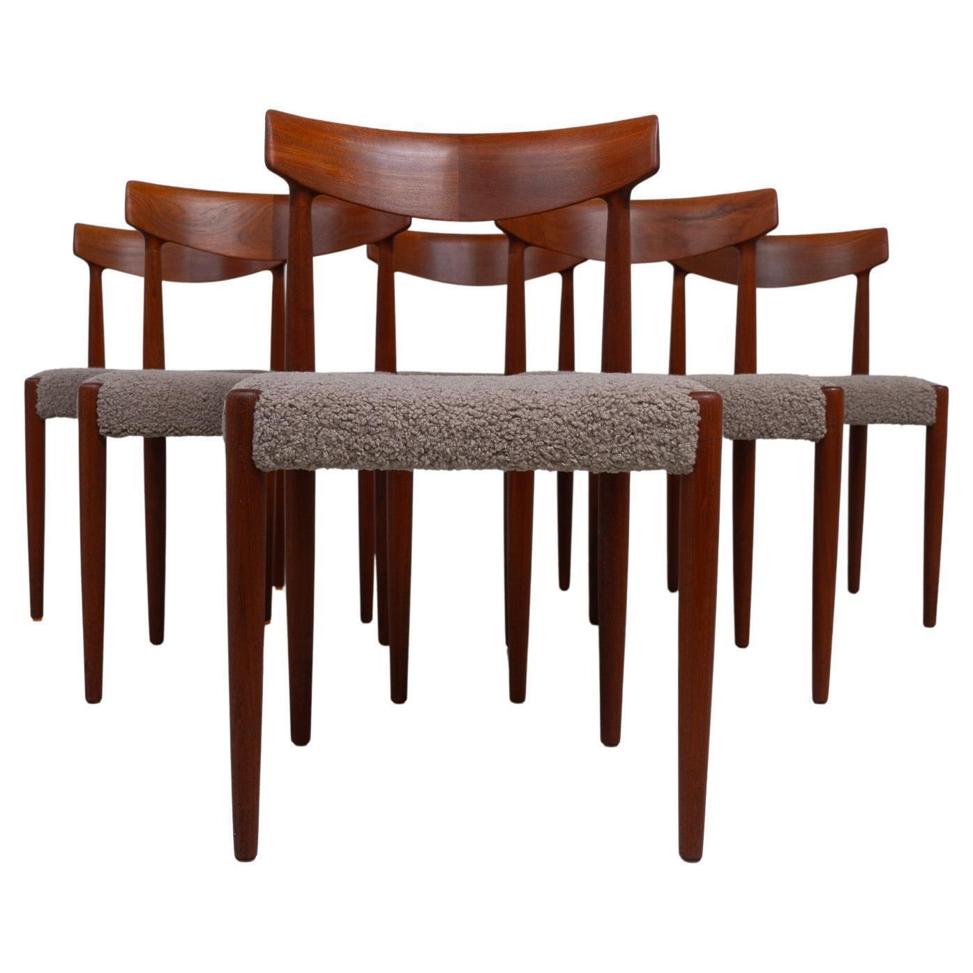 Danish Modern Teak Dining Chairs By Knud Færch For Slagelse, 1960s. Set Of 6. photo furniture