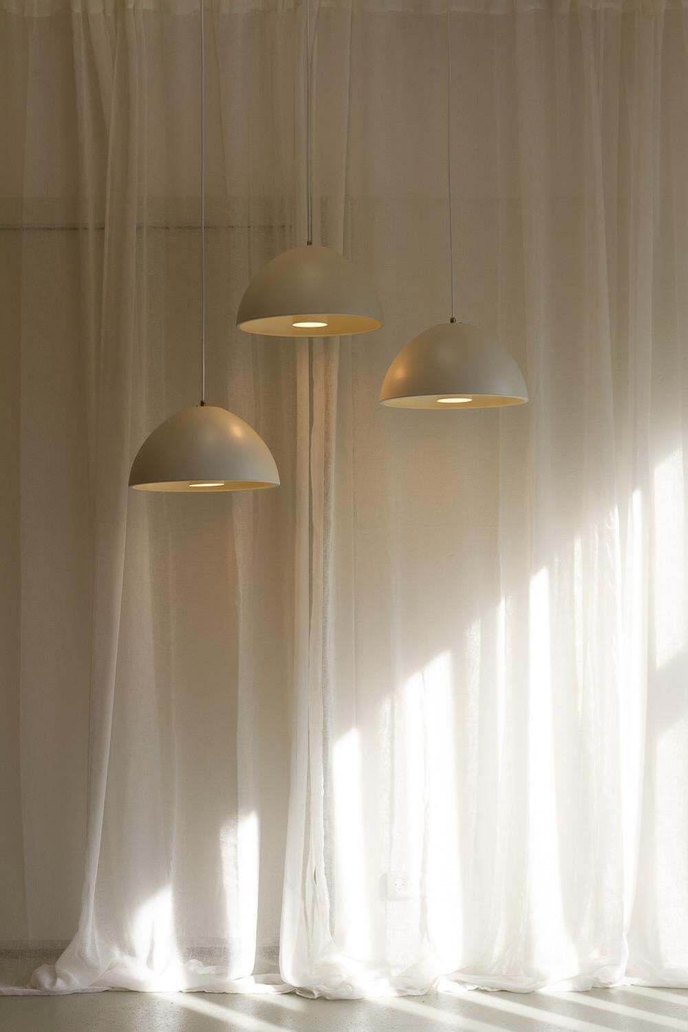 photo buy Vintage Danish "Dyssen" Pendant Lights By Asger Bc  Lys, 1980s. Set Of 3.