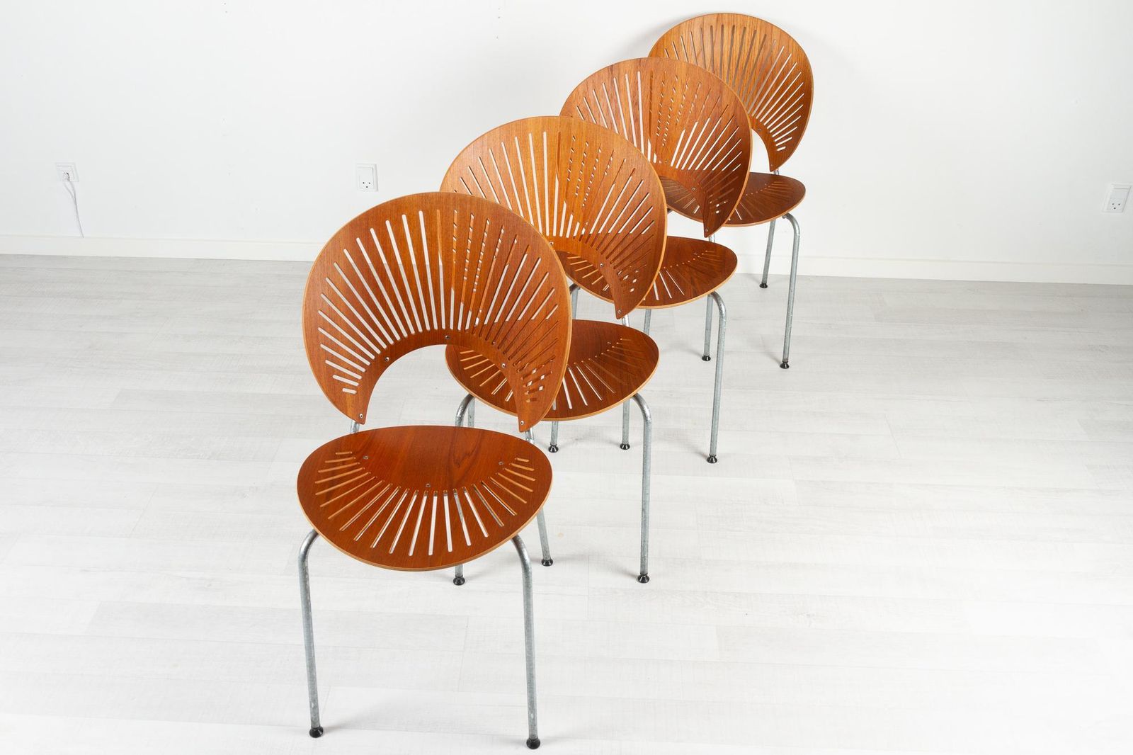 Trinidad Teak Dining Chairs By Nanna Ditzel 1990s Set Of 4 photo Furniture