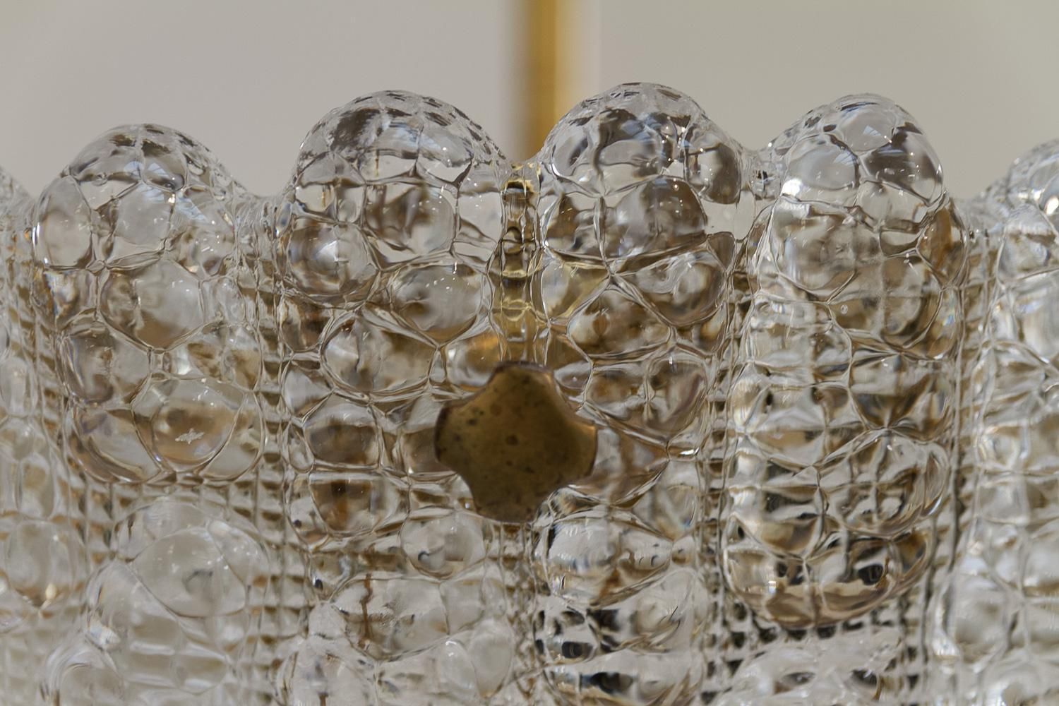 Scandinavian Orrefors Embassy Crystal Chandelier By Carl Fagerlund, 1960s. photo 2507.0