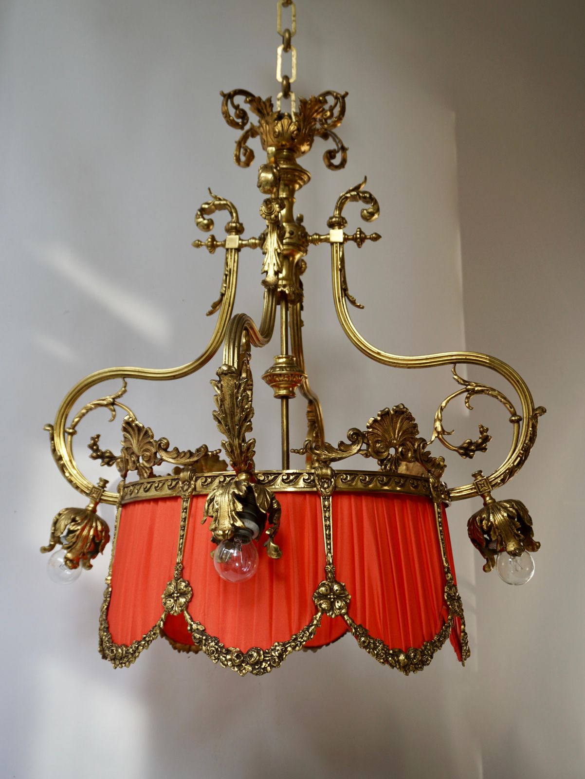 photo buy Beautiful Palatial Bronze Chandelier In The Shape Of A Crown
