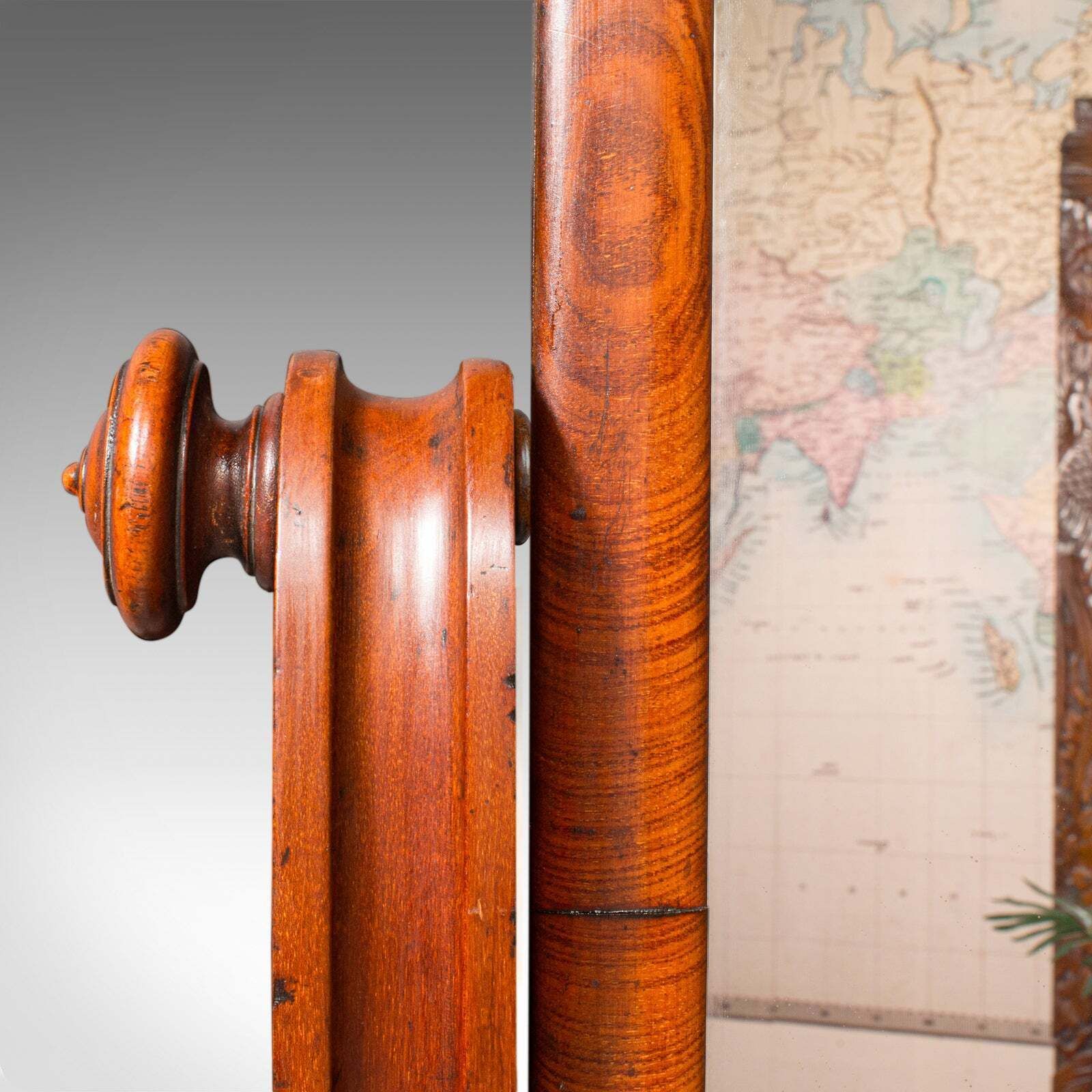 Tall Antique Gentleman’s Outfitters Dressing Mirror, Cheval, Victorian, C.1840 photo buy