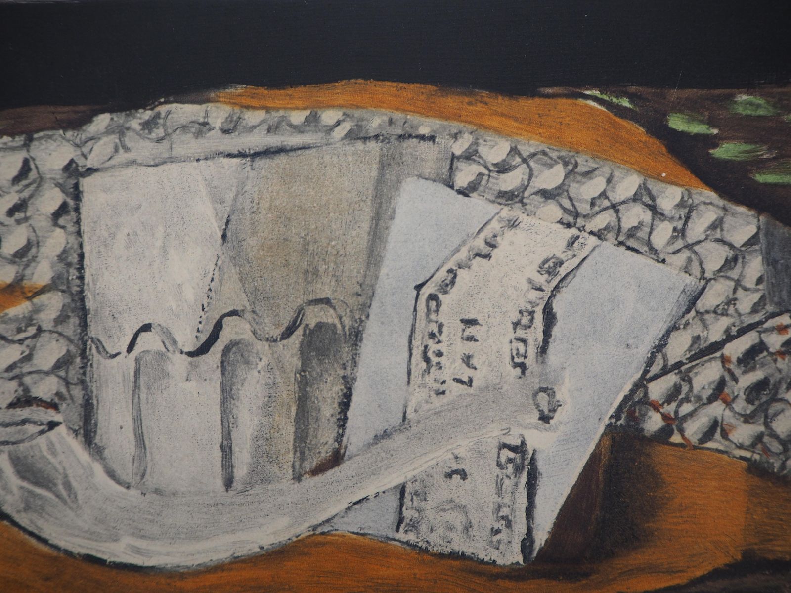 Georges Braque Still Life With Glass And Pipe   Original Etching (Catalog Orozco # Eas 781)1959 photo 686.0