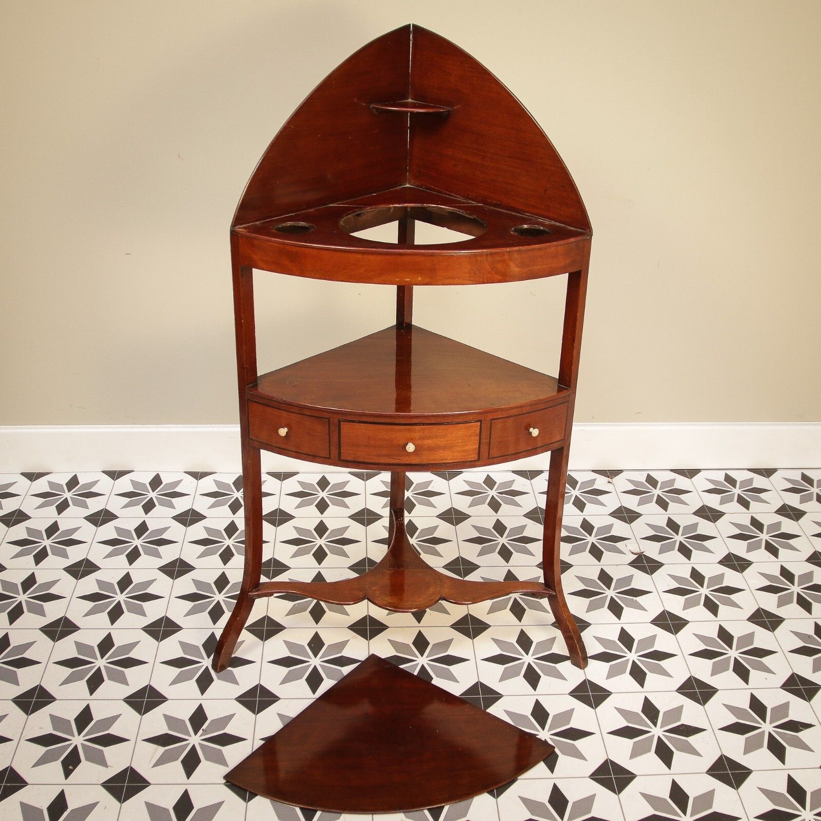 Antique George The III Mahogany Washstand photo Furniture
