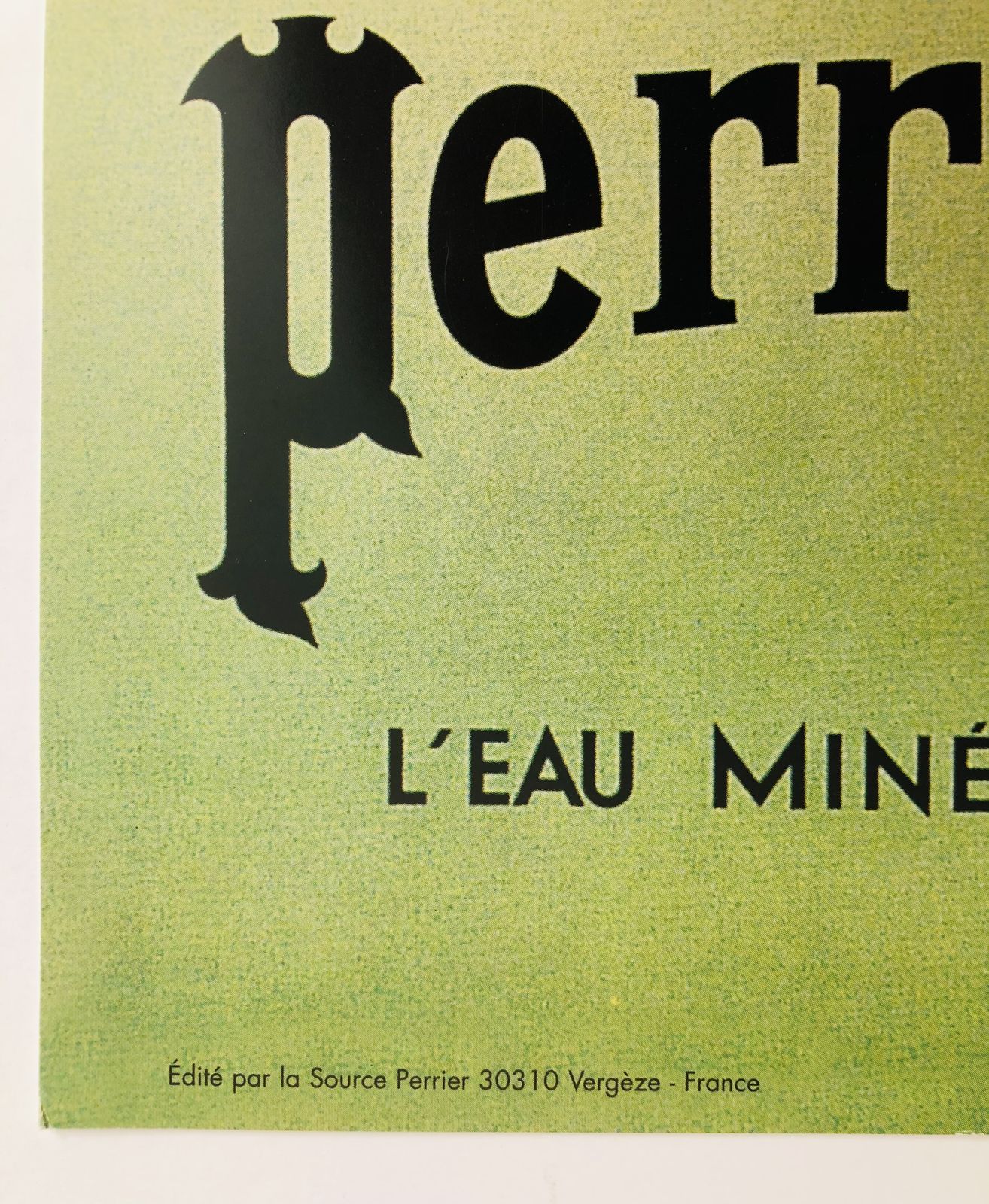 photo for sale Raymond Savignac, C.A. 1995   Perrier   Original Vintage Poster Cm 60 X 45,5