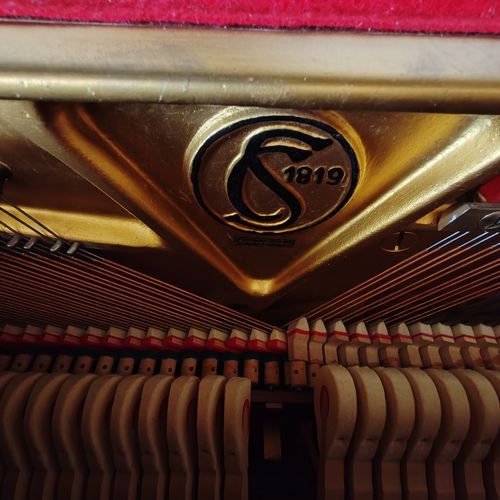 Rare 1957 Sauter Acoustic Piano – Mid Century Walnut & Maple, German Design photo buy