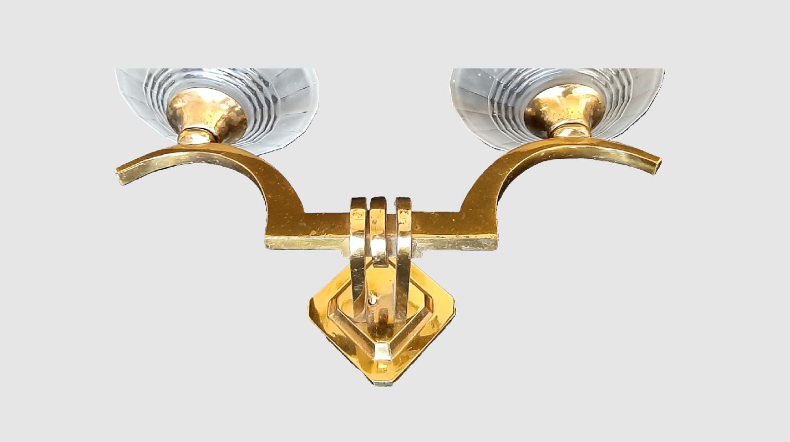 Pair Of Art Deco Wall Sconces For Living Or Dining Room Unique Sleek Design Quality Craftsmanship France 1930s photo furniture