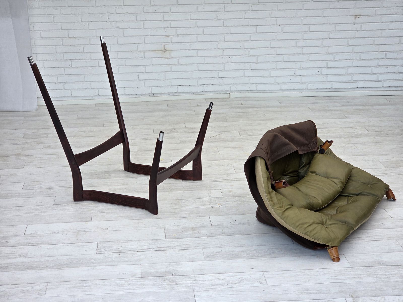 1850.0 1970s, Norwegian Design By Tormod Alnæs For Sørlie Møbler, "Trega" Lounge Chair. photo
