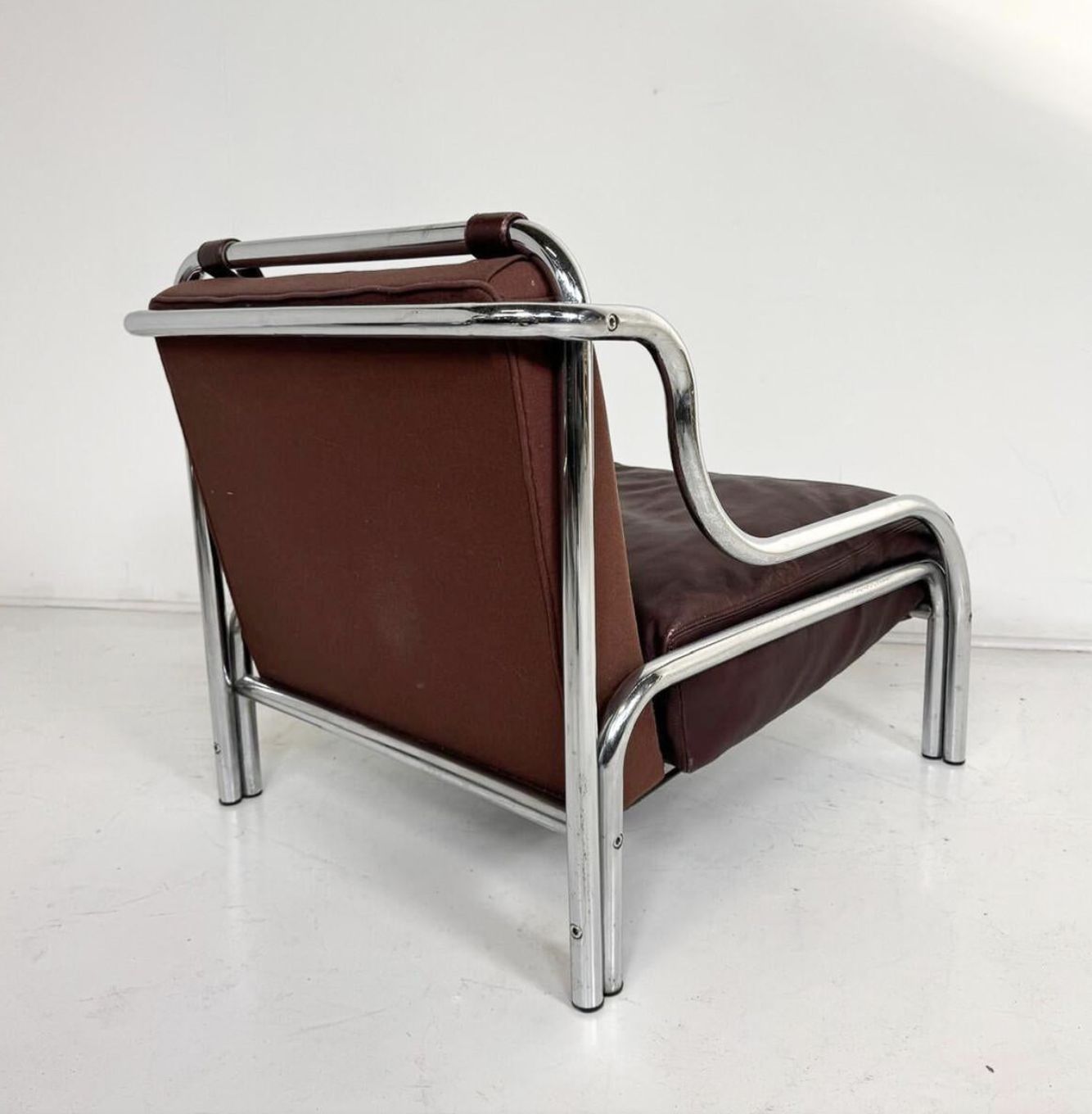 Mid Century Pair Of “Stringa” Armchairs By Gae Aulenti, 1962 photo Furniture