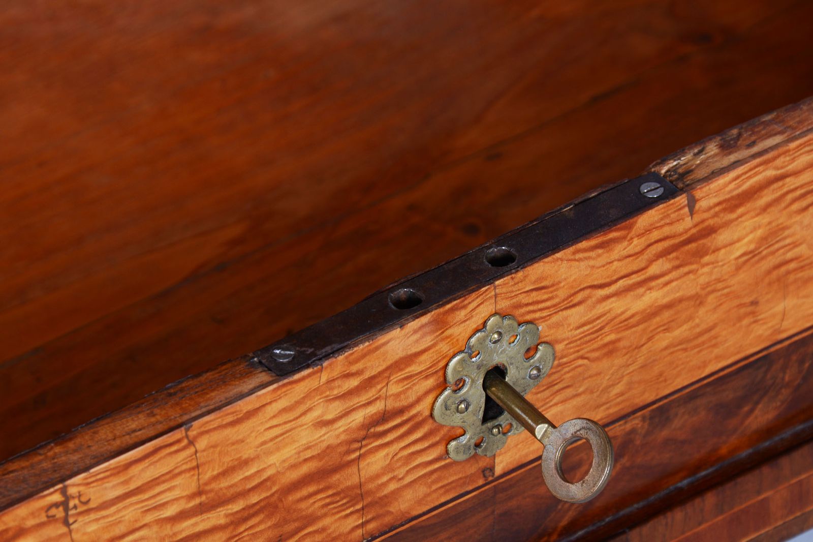 photo buy Restored Biedermeier Jewelry Box, Ash, Maple, Spruce, Walnut, Czech, 1820s