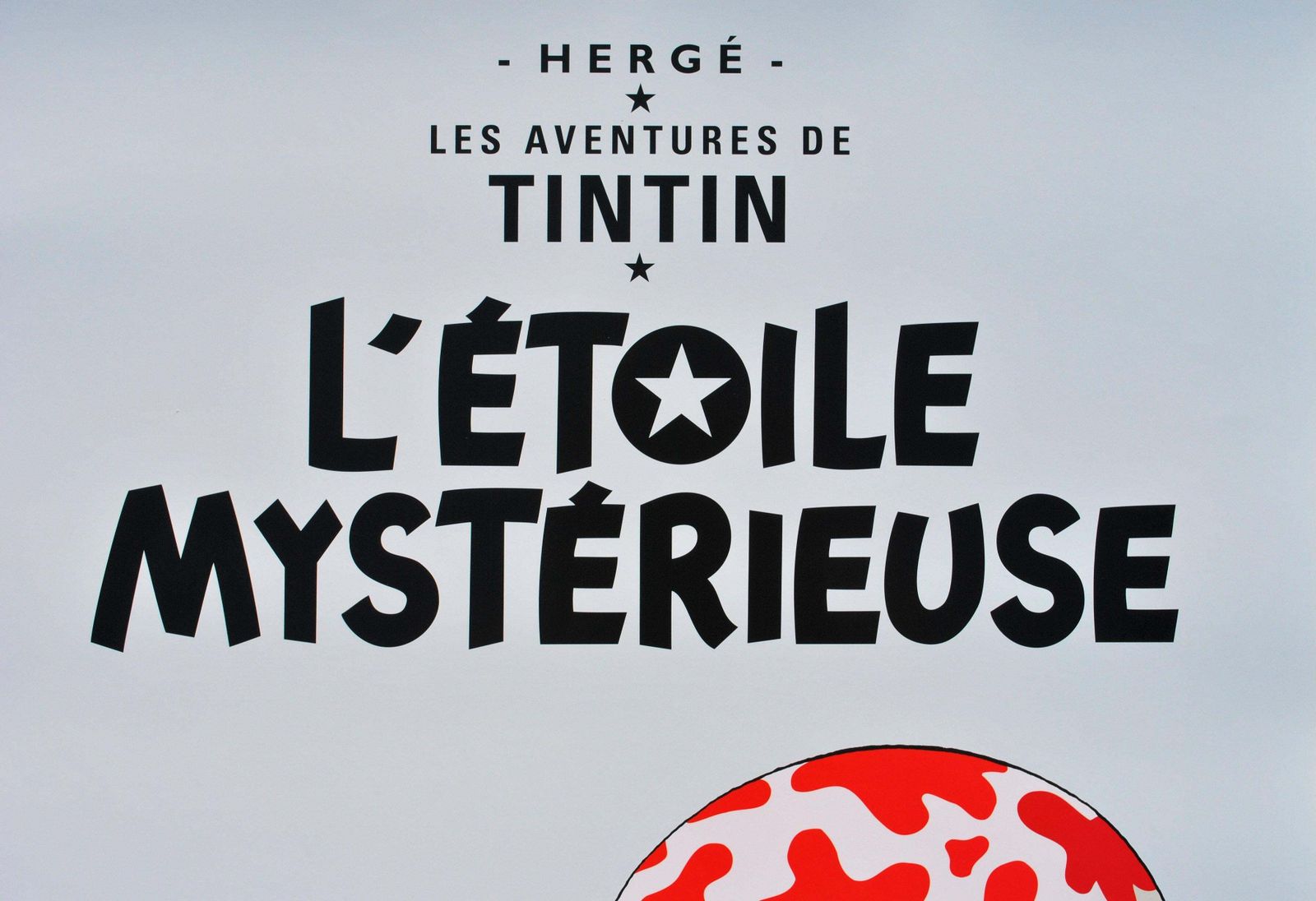 Hergetintin : The Shooting Star   Official Print (Tintin Museum)2024 photo for sale