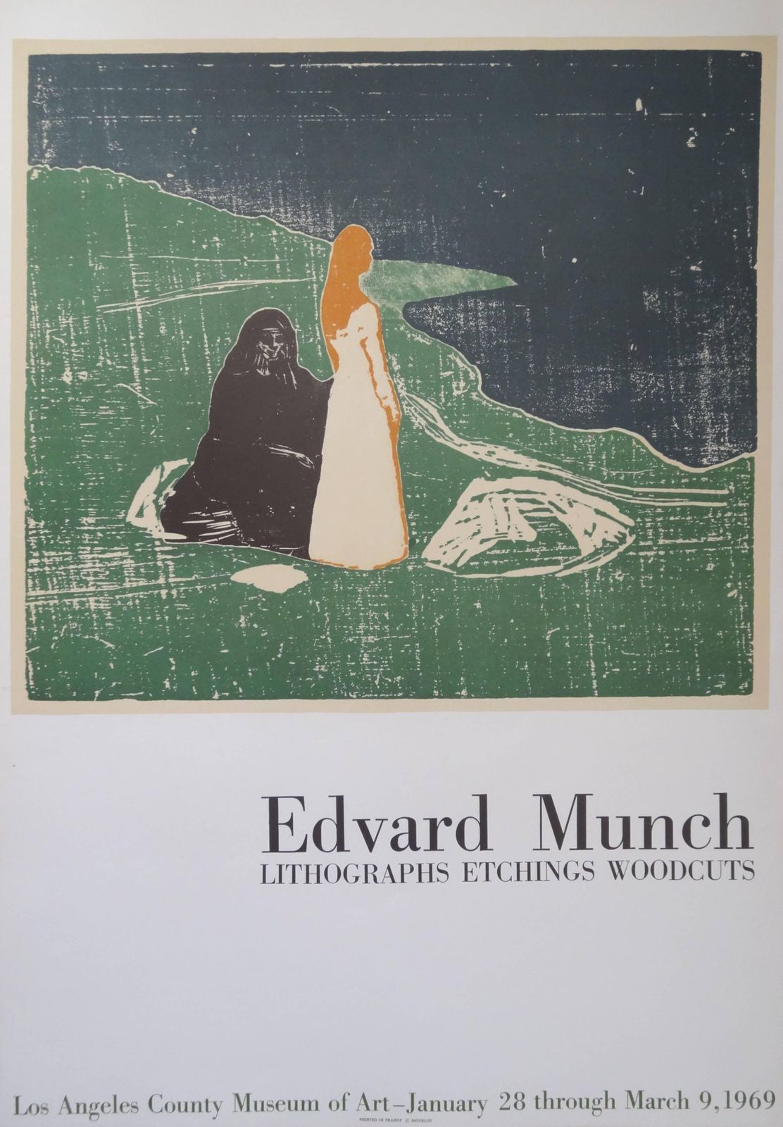 Old And Young Woman   Lithograph Poster   Los Angeles County Museum #Mourlot1969