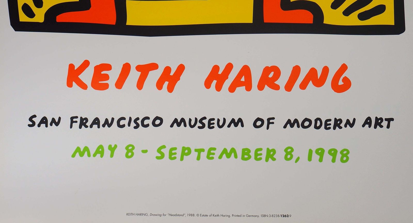 Headstand (San Francisco Museum Of Modern Art)   Exhibition Poster1998 photo 341.0