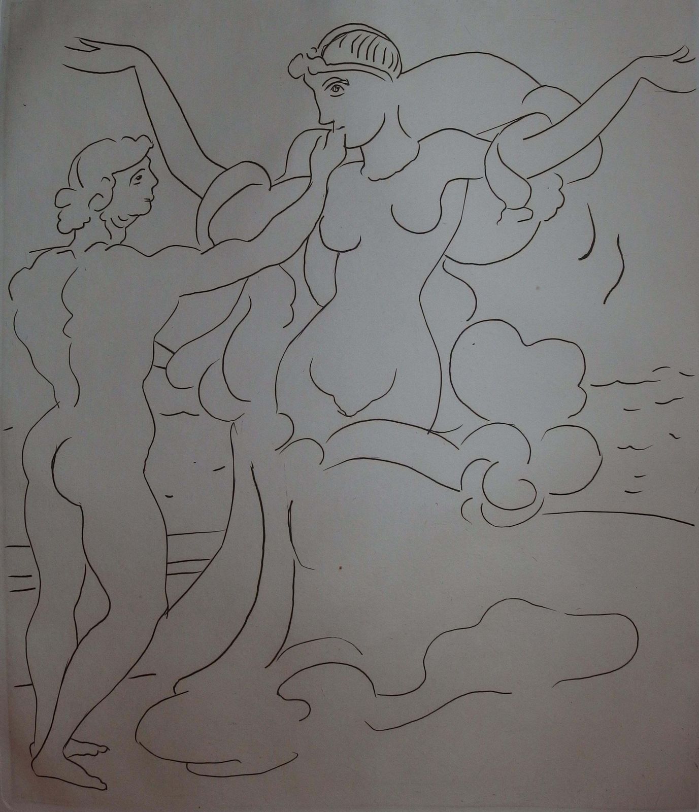André Derainbirth Of Venus   Original Etching   19511951 photo for sale