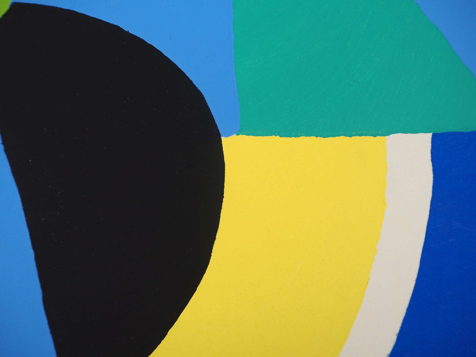 (After) Sonia Delaunaycomposition In Colour   Lithograph, 19561956 photo 853.0