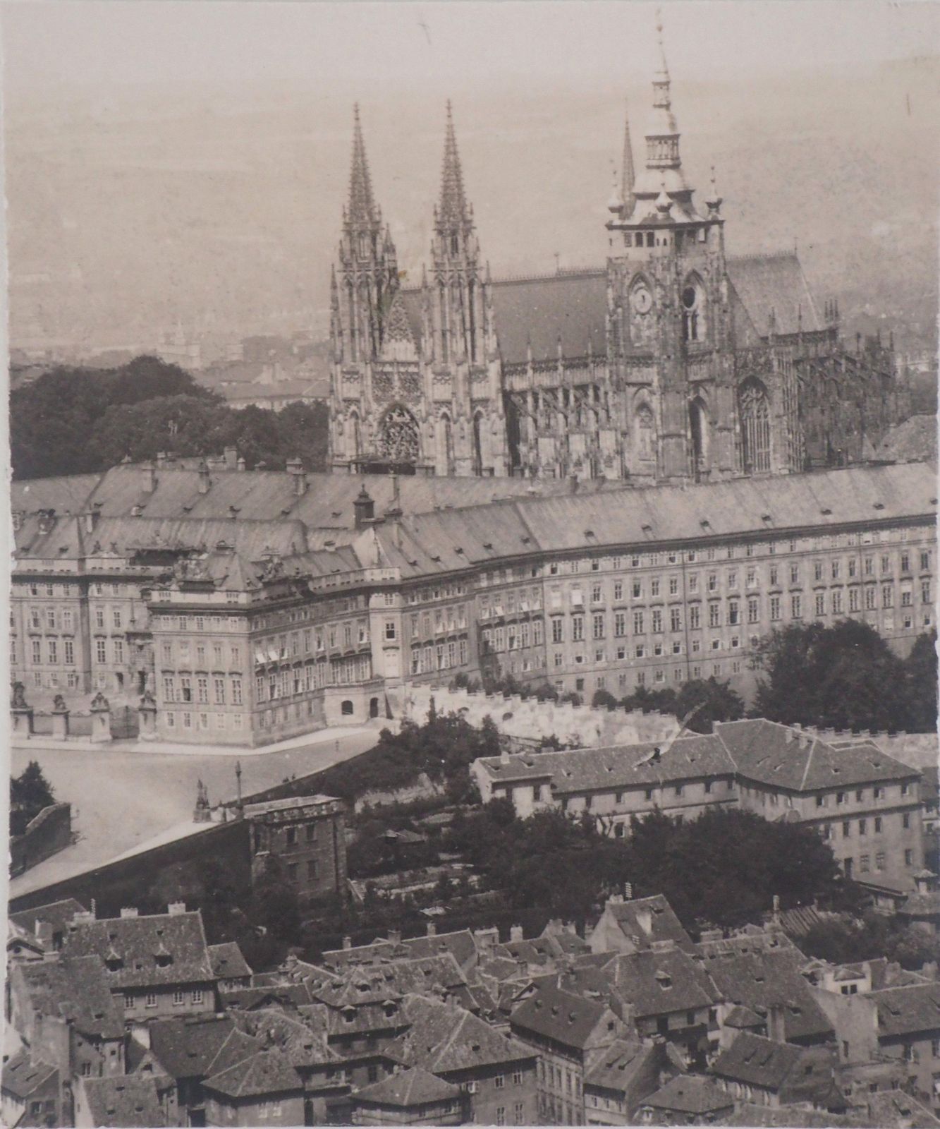 Josef Sudekczech Republic : Prague Castle   Original Gelatin Silver Photography