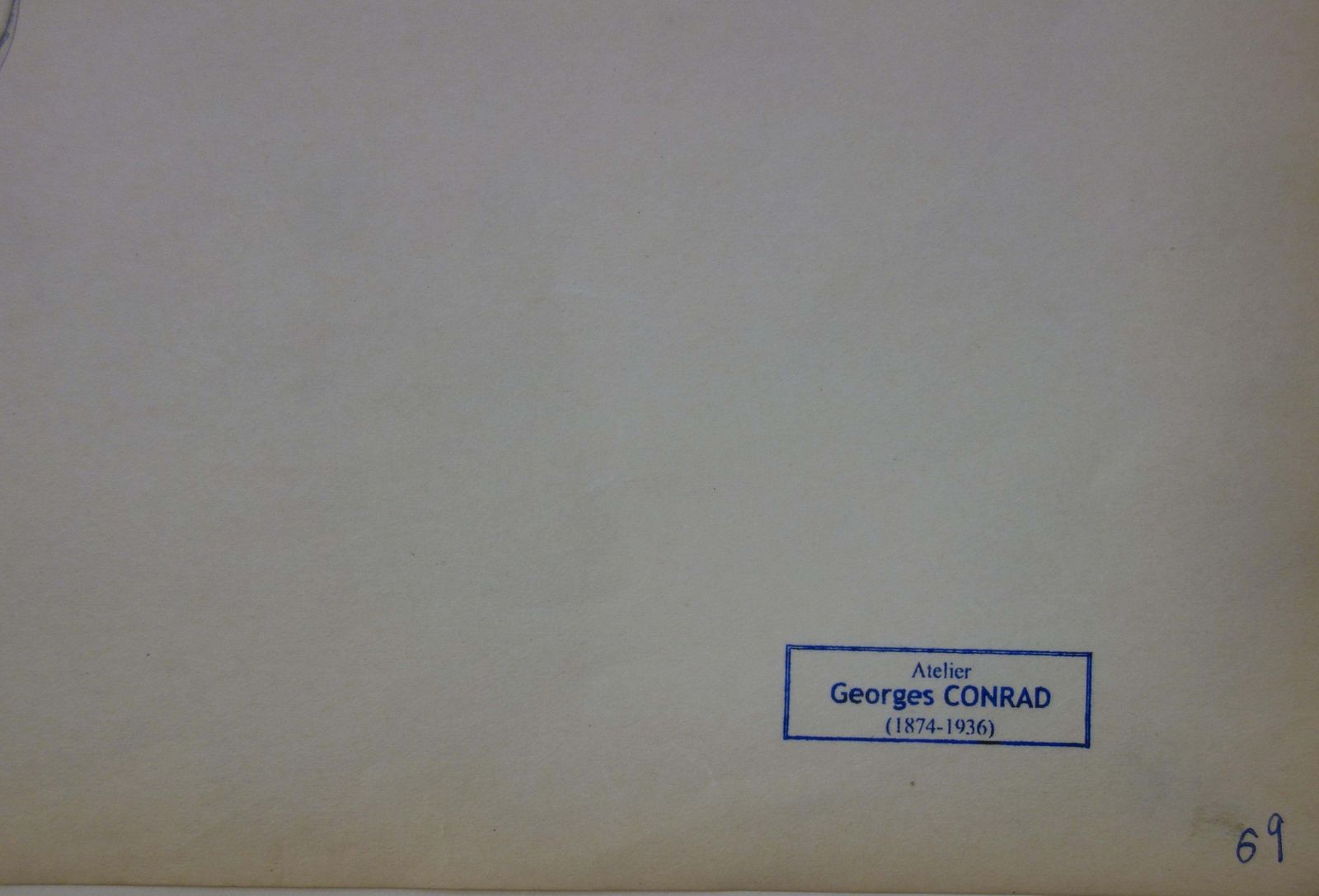 Georges Conradmorning Moments   Pencil Drawing   Circa 1914 photo furniture
