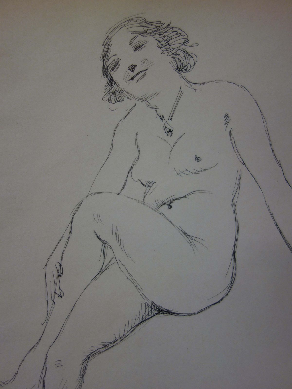 Georges Conradmorning Moments   Pencil Drawing   Circa 1914 photo Art