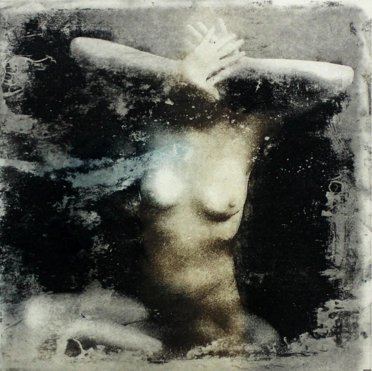 Anna Mikkenude   Xxi Century, Figurative Print, Black And White2012