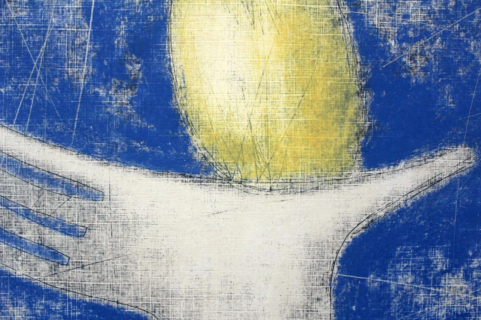 Siergiej Timochowstill Life With Hands And Apples   Xxi Century, Figurative Monotype Print2003 photo furniture