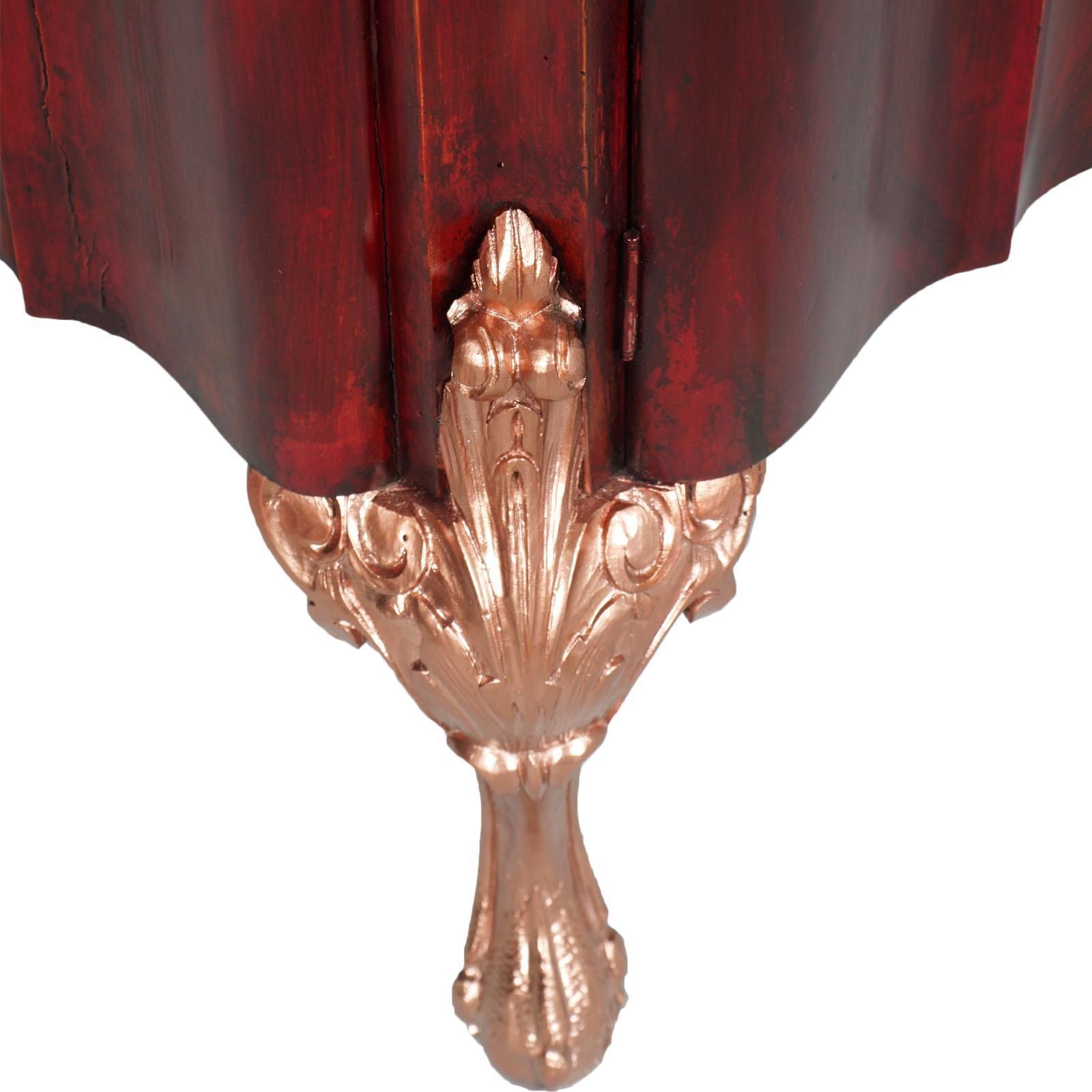 Early 20th Century Venetian Baroque Vanity, Mirrored Console, Dressing Table photo vintage
