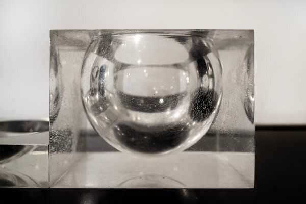 Acrylic Glass Ice Bucket By Alessandro Albrizzi, 1970s photo Home Decor