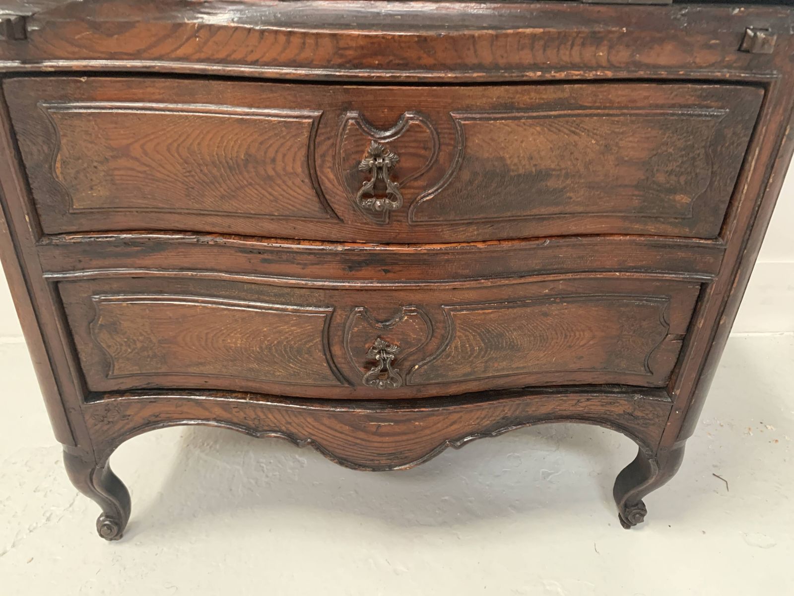 Master Piece Of Furniture In Carved Oak 18th Century Chest Of Drawers photo Furniture